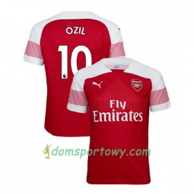 Koszulka Arsenal Mesut Ozil 10 Domowe Koszulki Piłkarskie 2018-2019 Krótki Rękaw